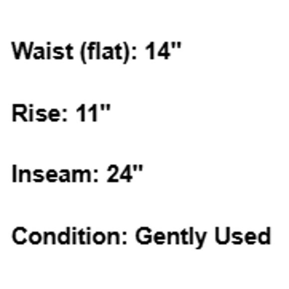 Abercrombie Jeans Annie High Rise Girlfriend Distressed Raw Hem Blue 6/28 Short - Picture 6 of 6